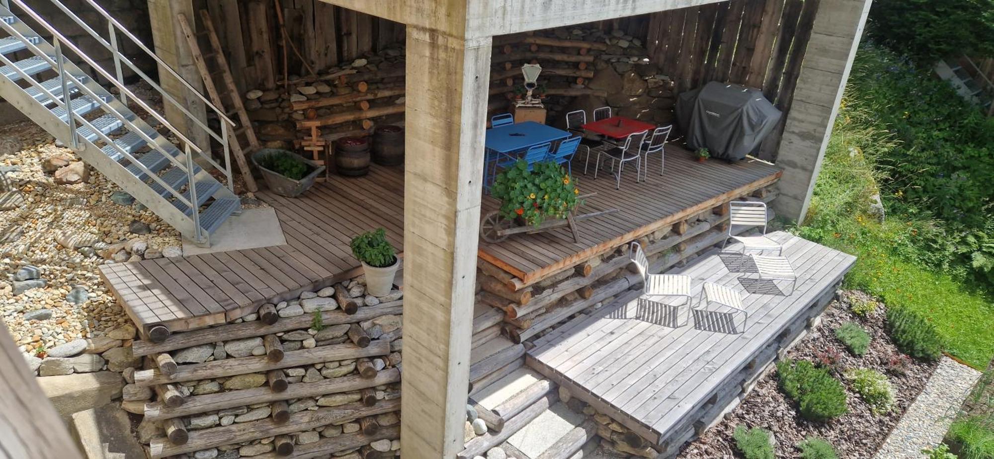 Curaglia Nostalgie Bed & Breakfast Chraemerhus מראה חיצוני תמונה